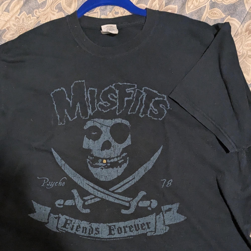 Misfits Gold Tooth Pirate Fiends Forever Tee